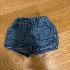 Old Navy Blue Denim-Look Girls' Shorts